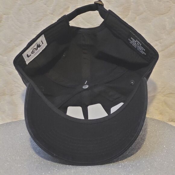 Marvel Dad Cap President Loki Adjustable Strapback Embroidered Patch OSFM New - Picture 9 of 12